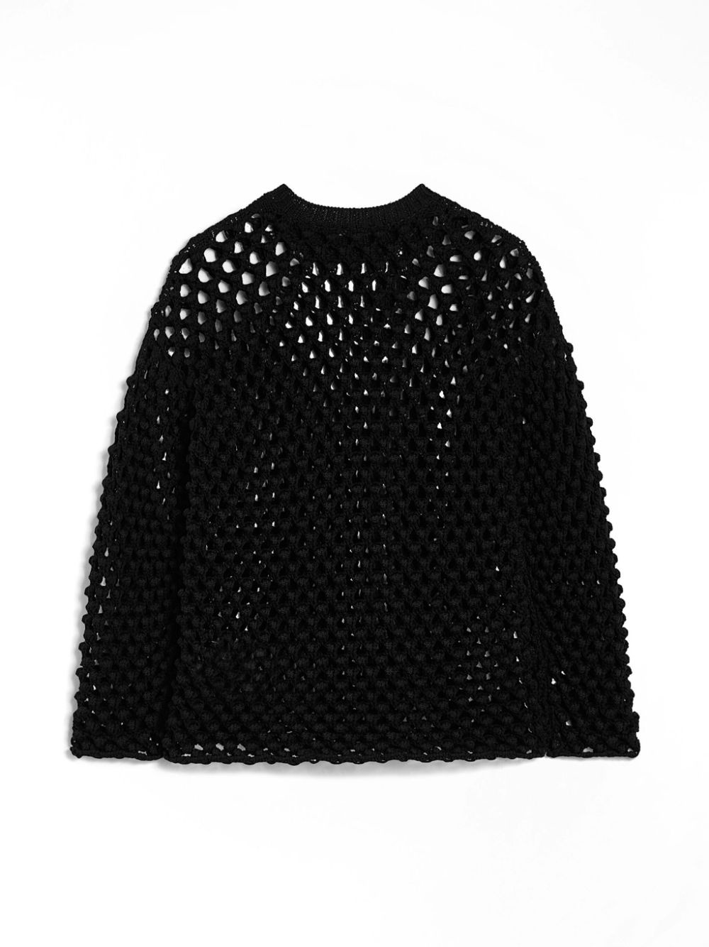 open knit sweater - 5