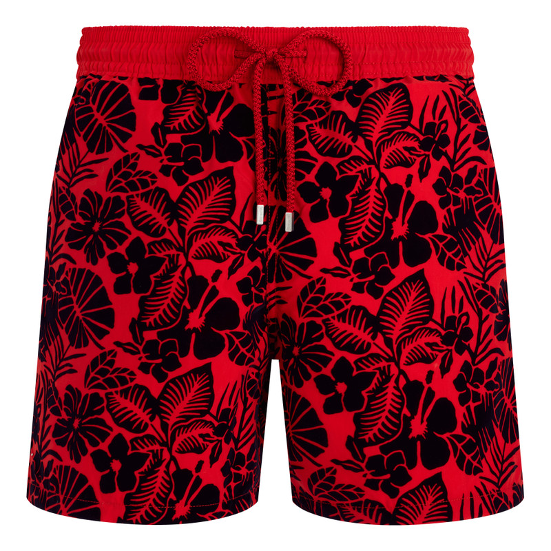 Men Swim Trunks 무리를 짓는 꽃 - 1