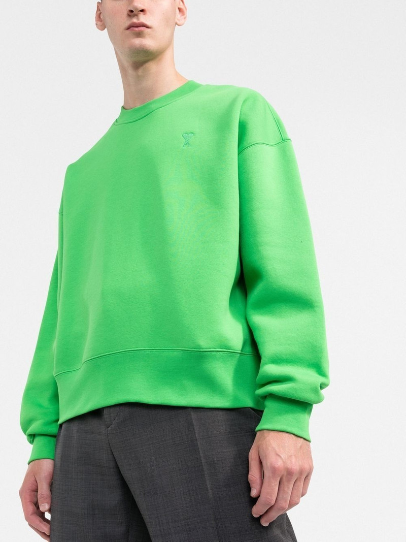 AMI Paris Ami de Coeur embroidered sweatshirt outlook