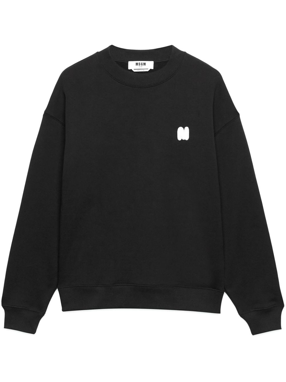logo patch sweatshirt - 6