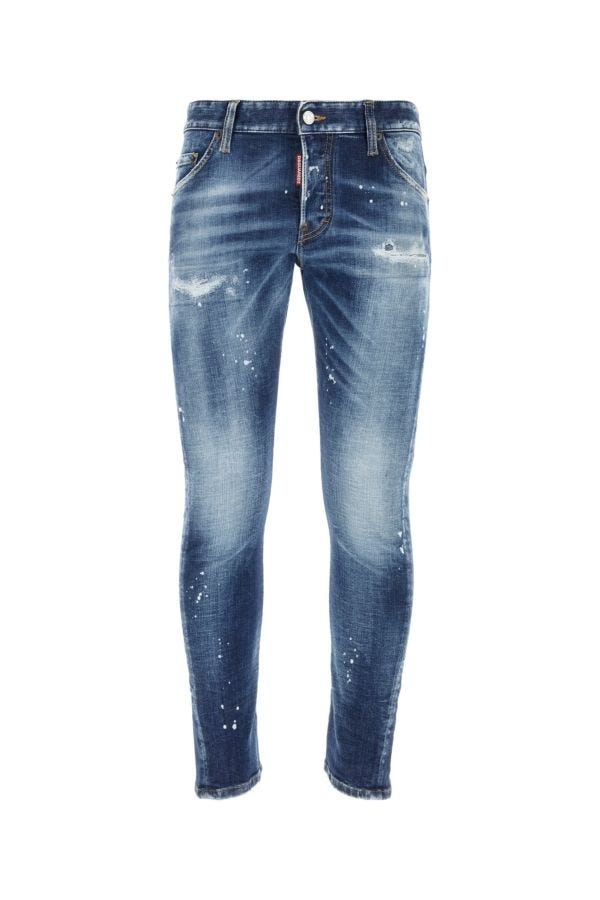 Dsquared Man Stretch Denim Sexy Twist Jeans - 1