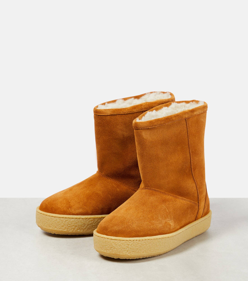 Frieze suede ankle boots 5