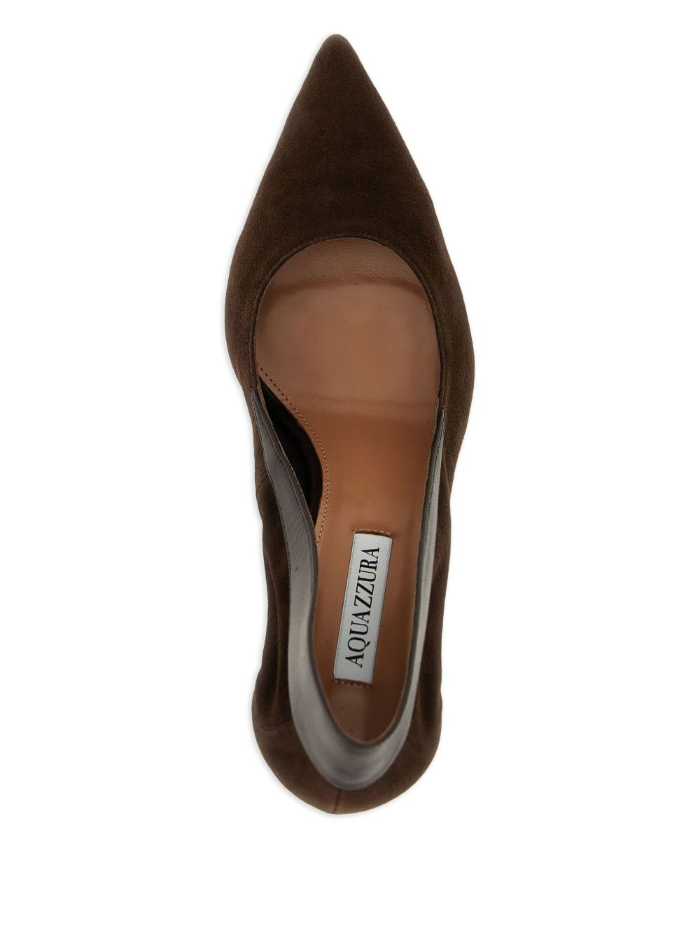 85mm suede leather pumps - 3