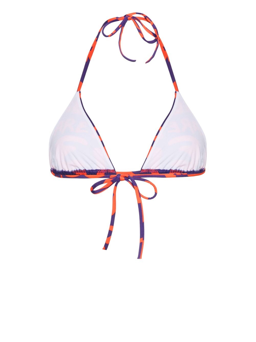 logo-print bikini top - 2