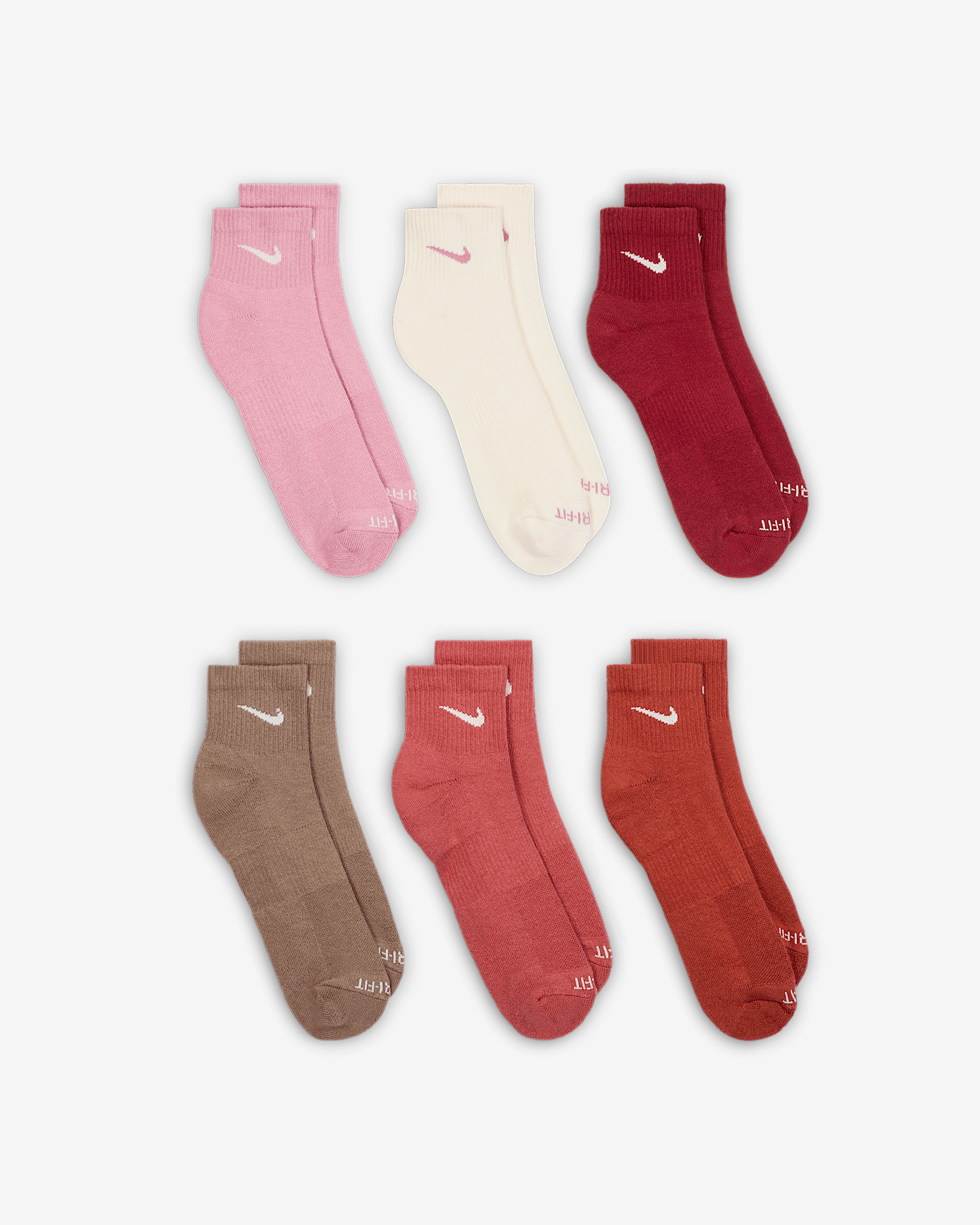 Nike Everyday Plus Cushioned Training Ankle Socks (6 Pairs) - 3