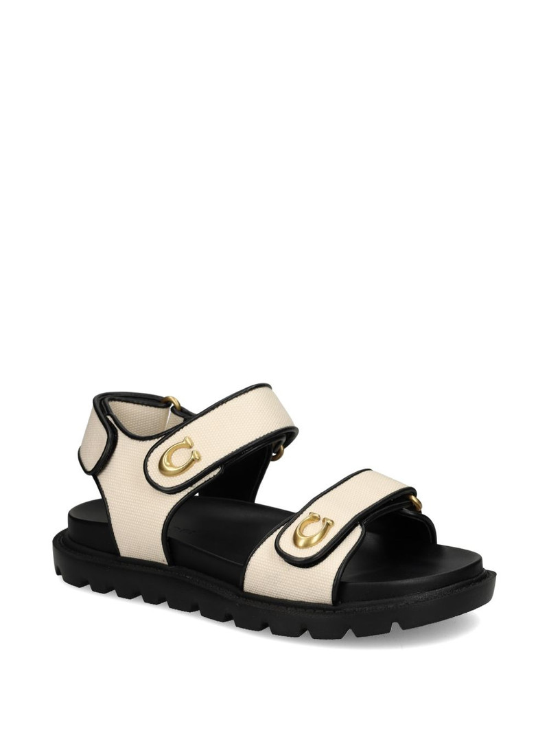 COACH Brynn logo sandals outlook