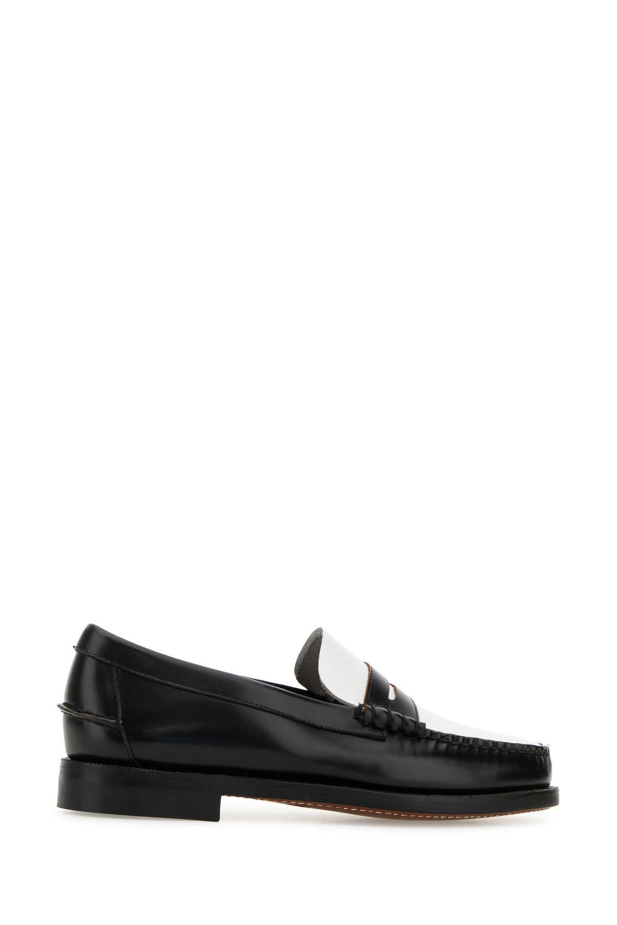 Black leather Classic Dan loafers - 3