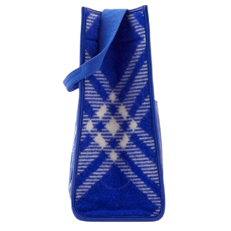 Burberry Wool Blend Press Stud Closure Tote Bag - 3