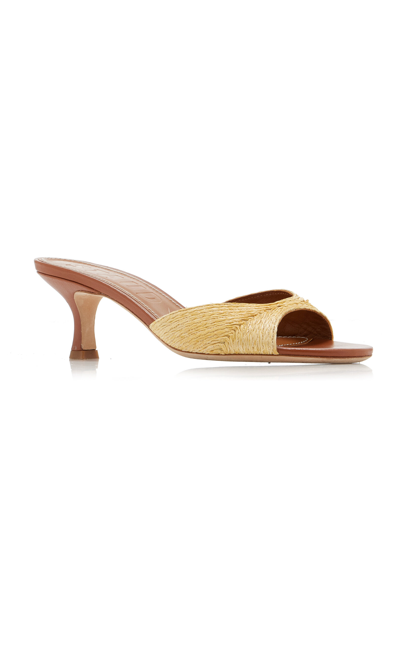 Brigitte Raffia Mules tan - 4