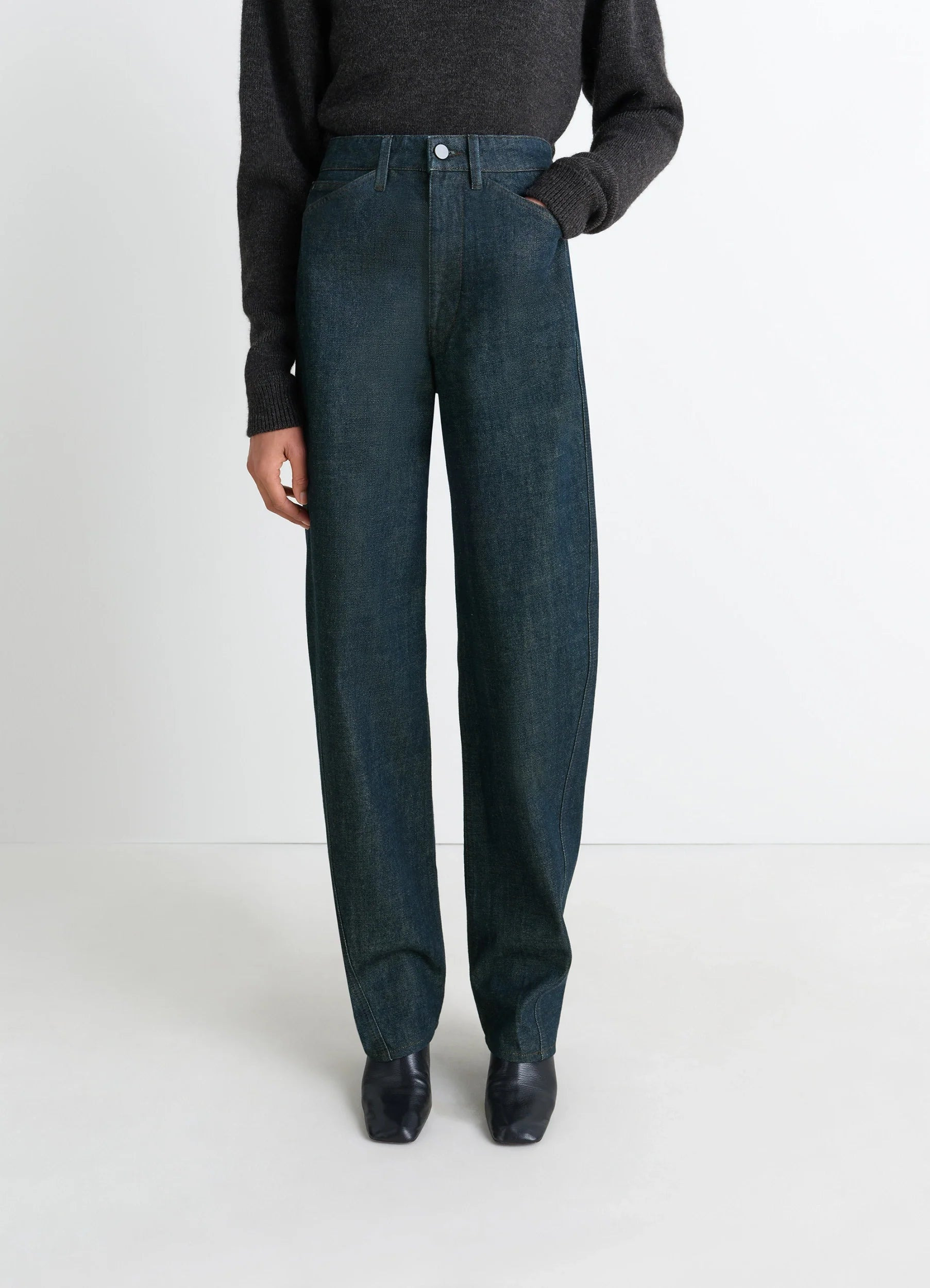 FIVE POCKETS TWISTED PANTS - 4