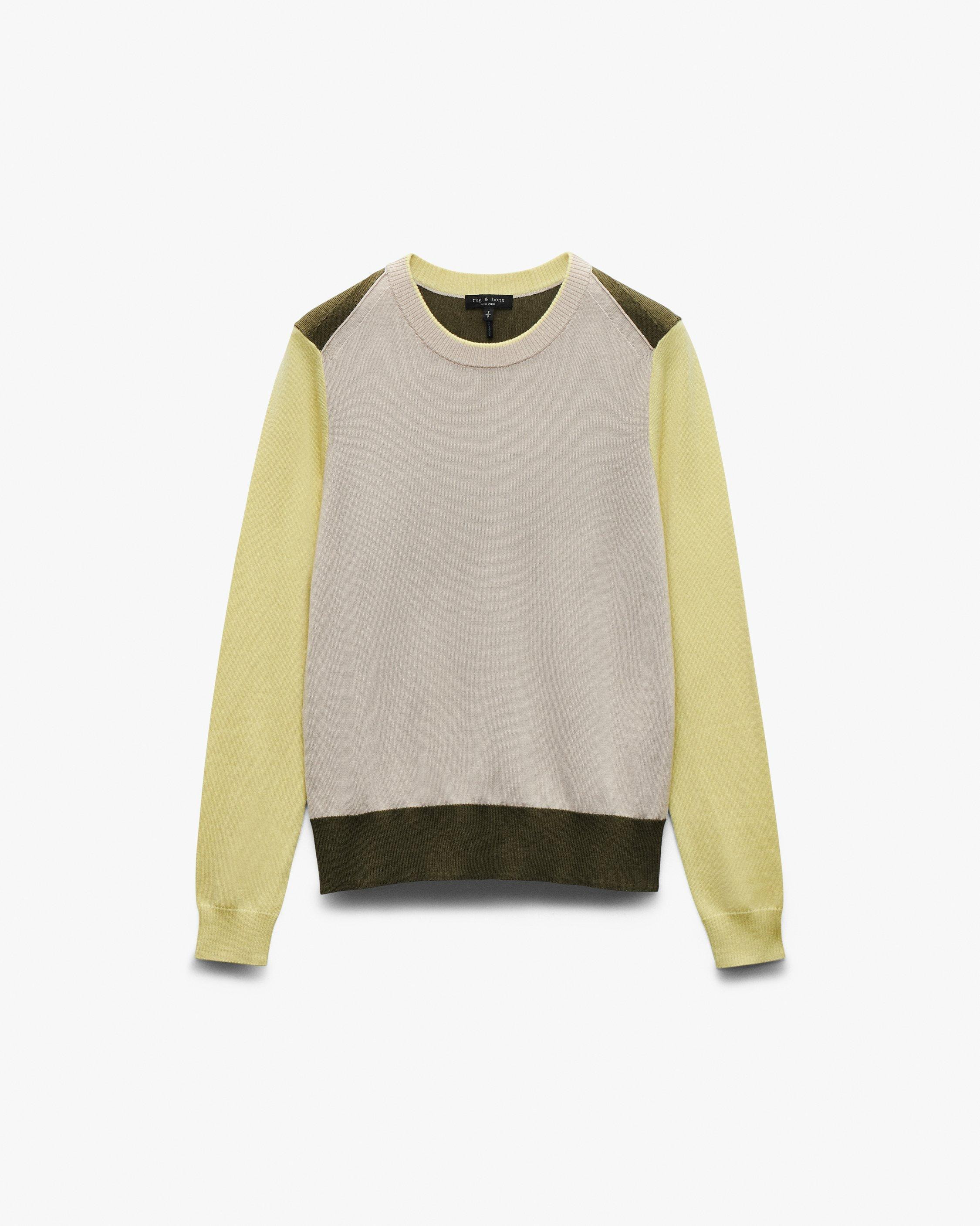 Taron Colorblock Wool Sweater - 1