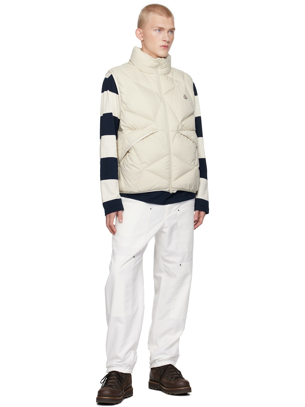 Beige Vendavel Down Vest - 4