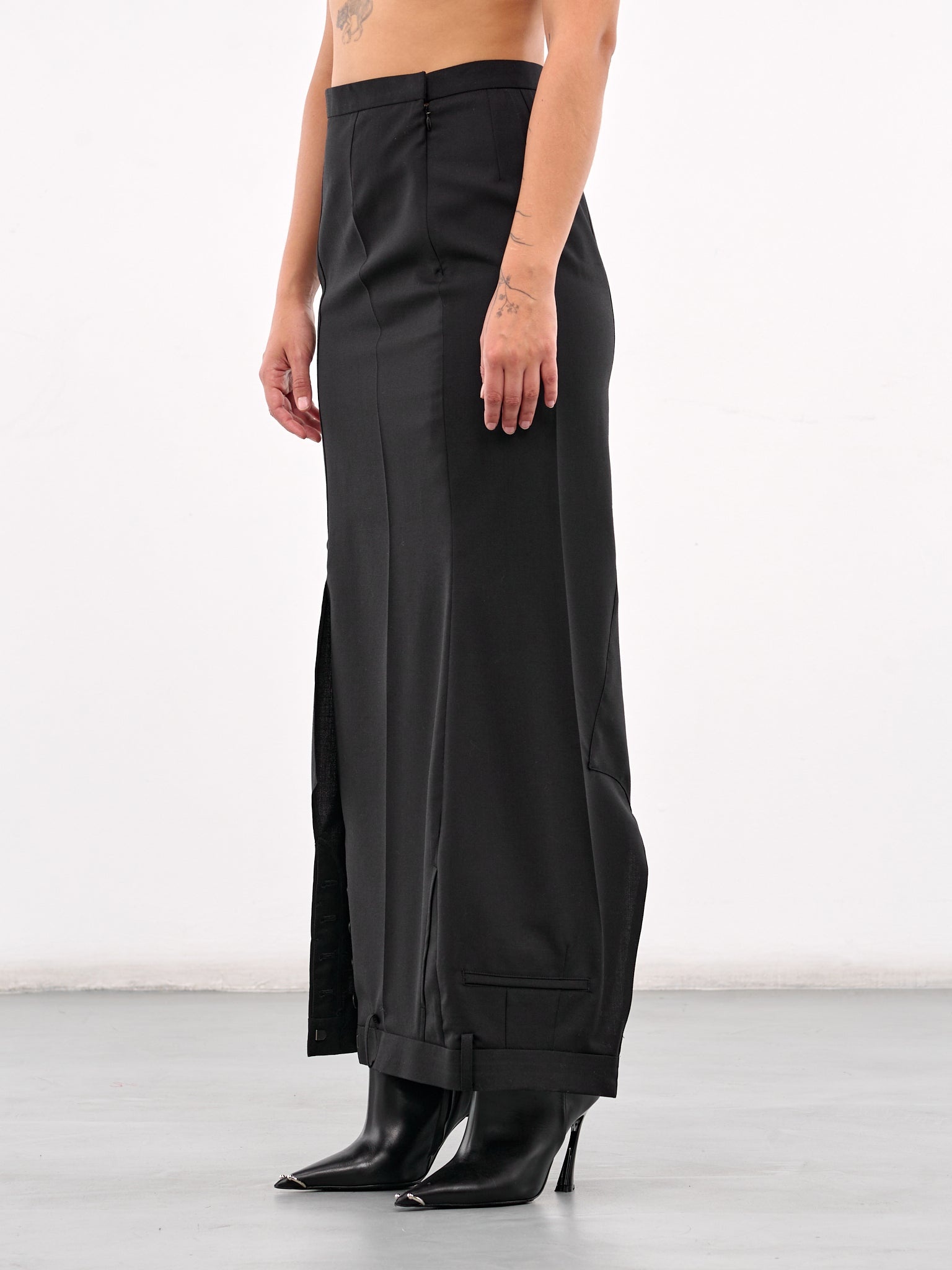 Deconstructed Trousers Skirt - 2