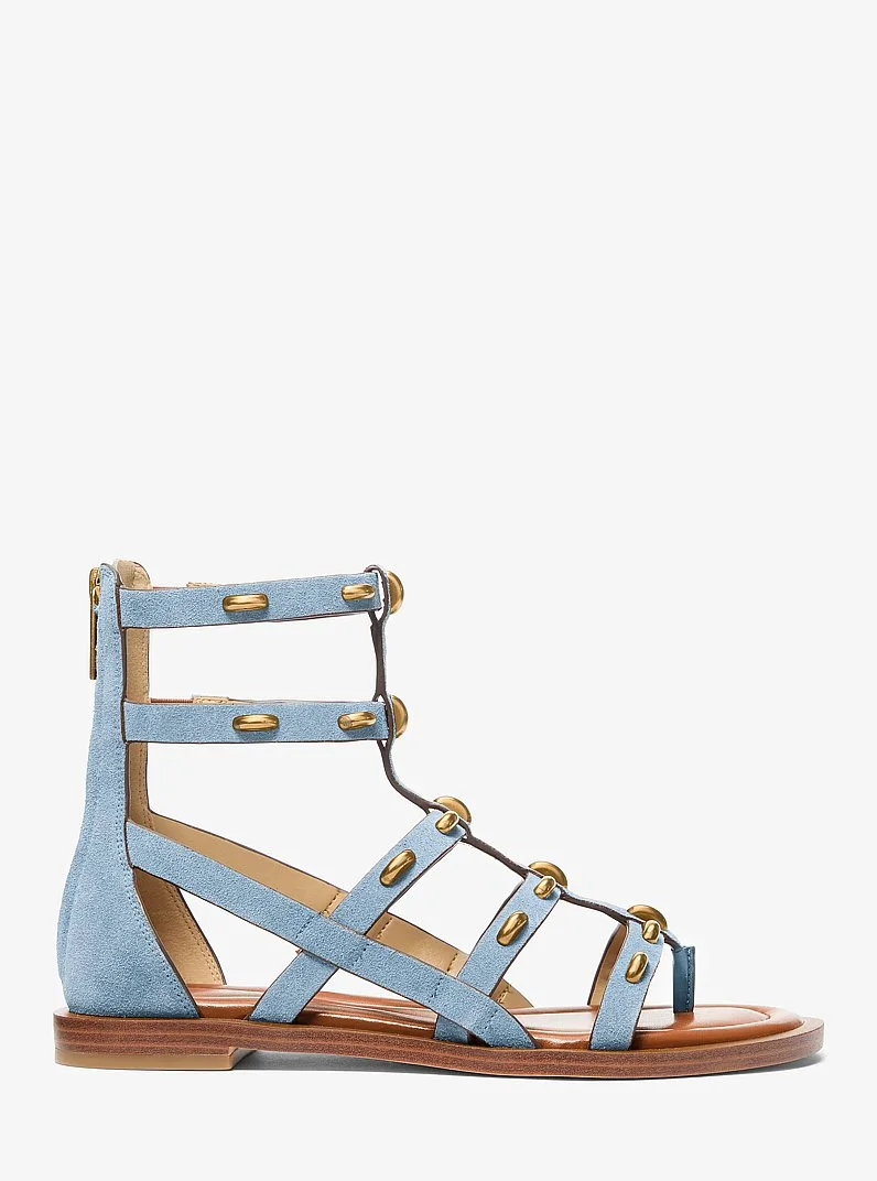 Noa Studded Suede Gladiator Sandal - 1