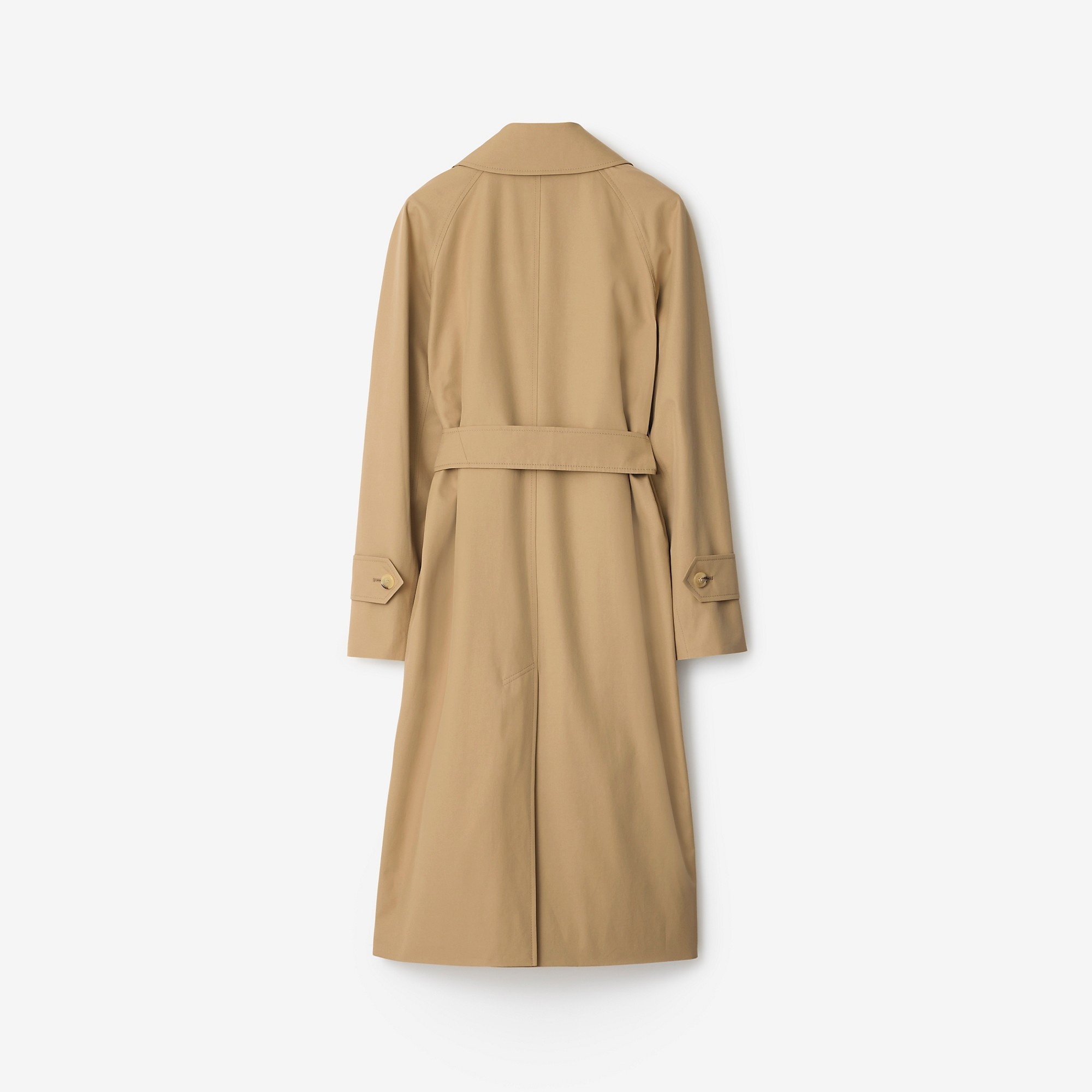 Long Gabardine Car Coat - 6
