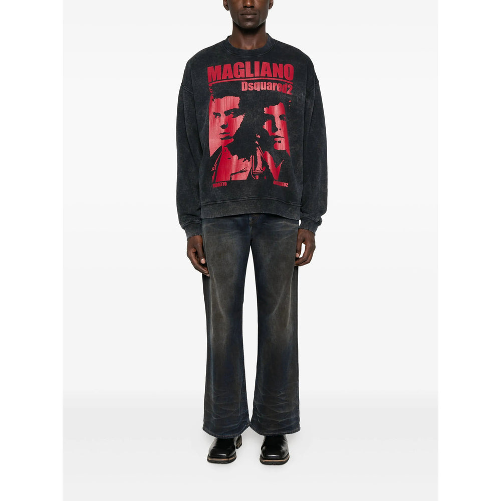 Dsquared2 Black Sweaters & Knitwear - Sweatshirts Men - 5