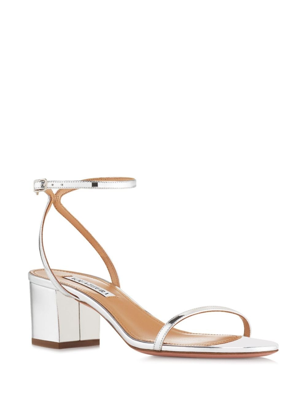 Olie 50mm metallic leather sandals - 2