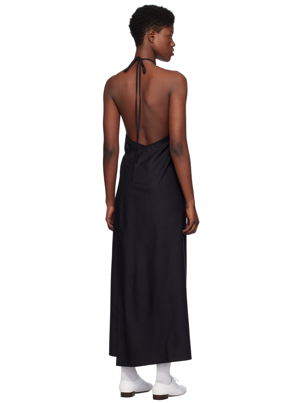 Black Ligo Maxi Dress - 3
