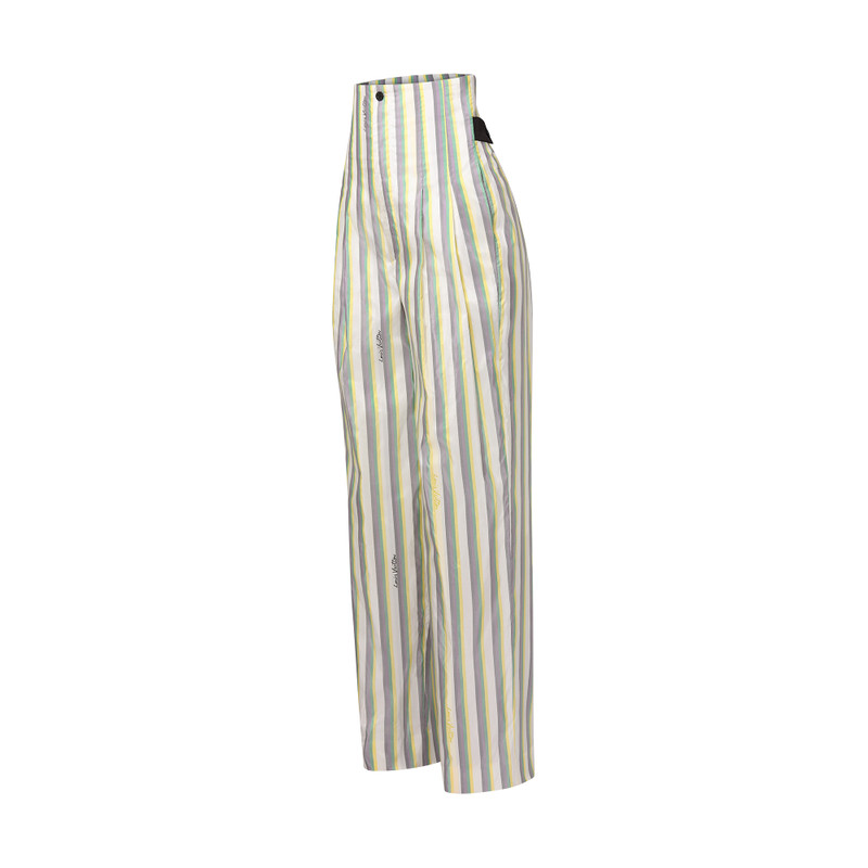 Louis Vuitton Multi Stripe Fitted High Waist Pants outlook