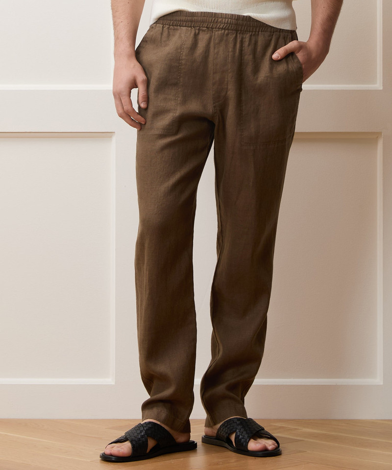 TODD SNYDER Linen Beach Pant outlook