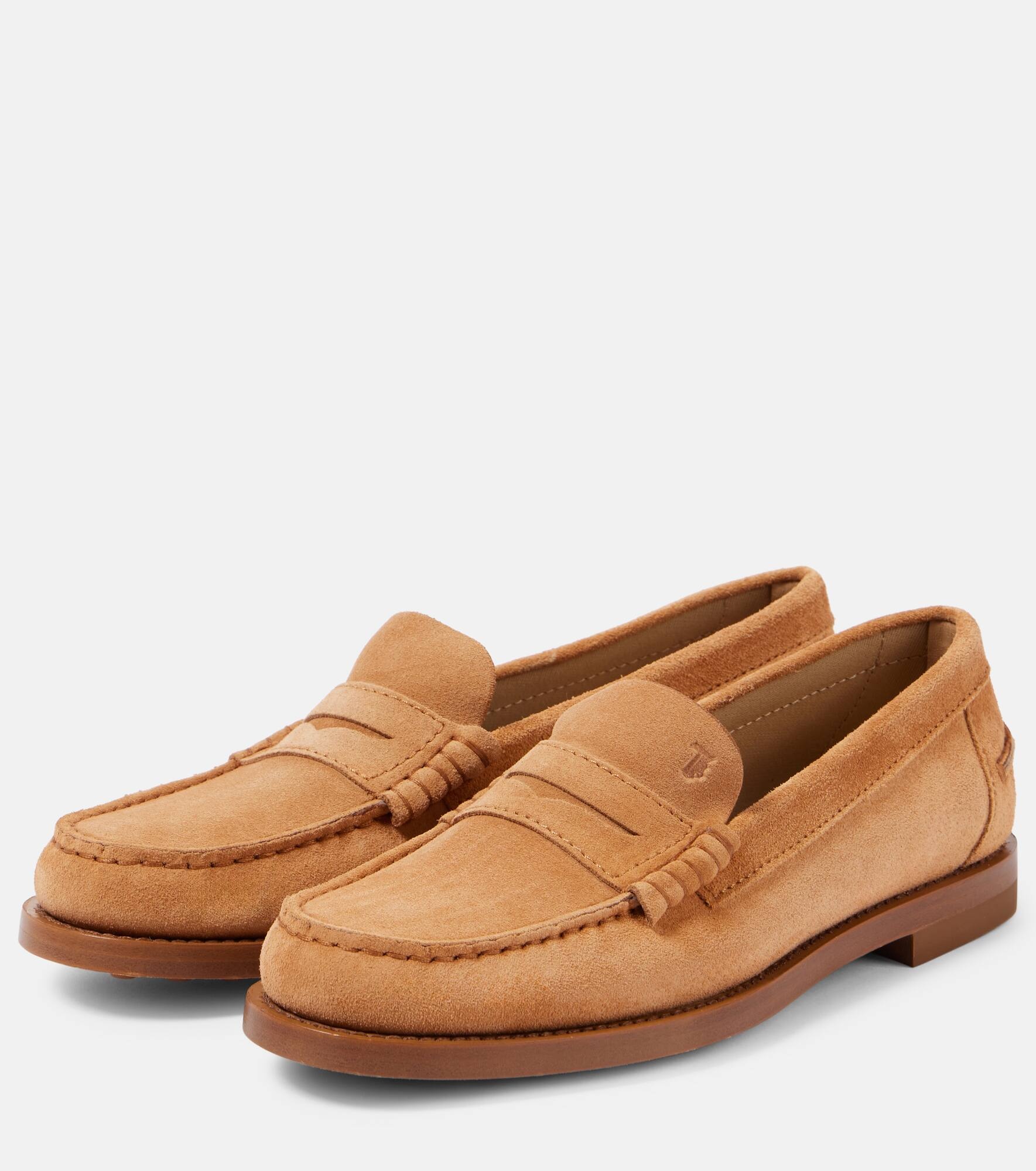 Gommino suede penny loafers - 4