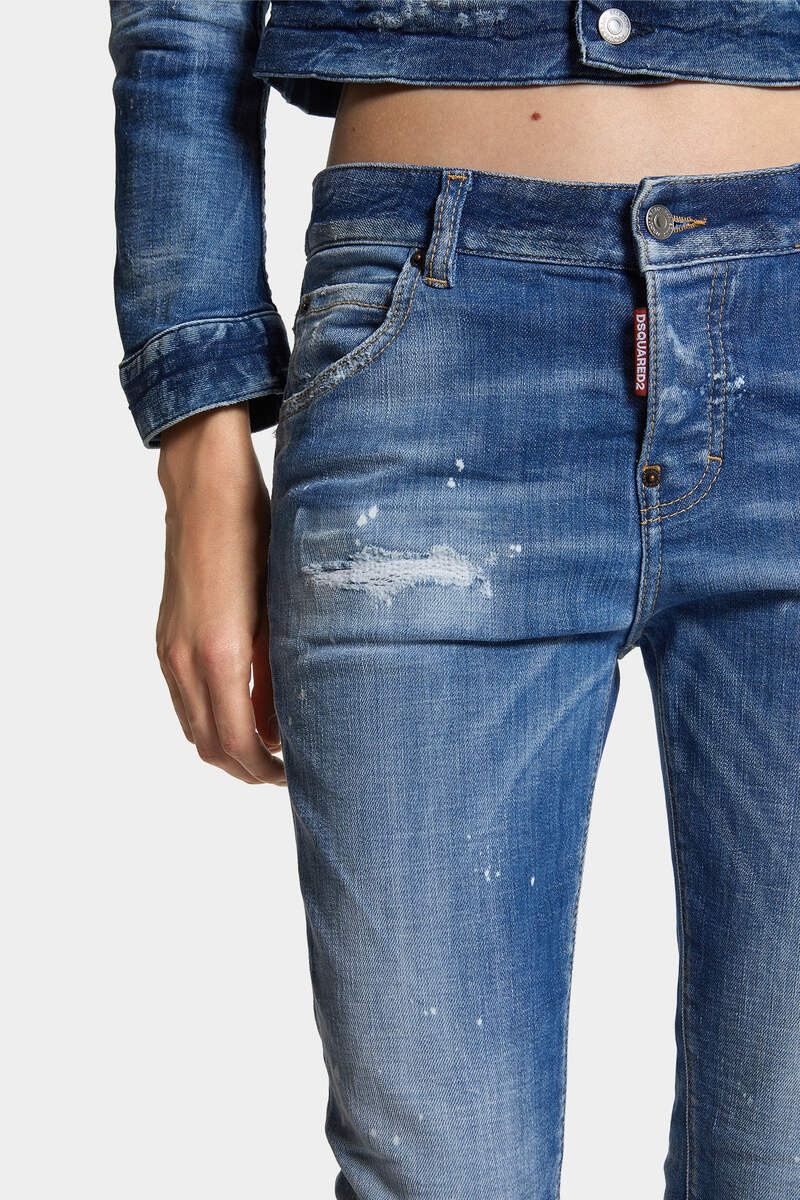 LIGHT HERITAGE WASH COOL GIRL JEANS 5