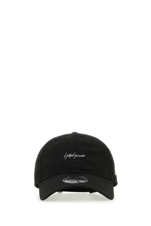 Black wool baseball hat - 1