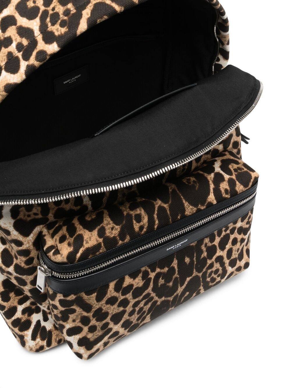 City leopard print backpack - 5