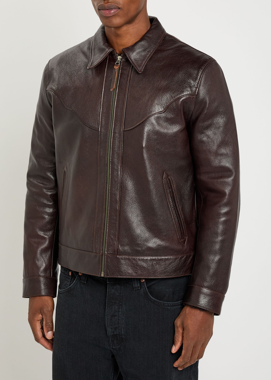 Nudie Jeans Joppe Western Leather Jacket - 2
