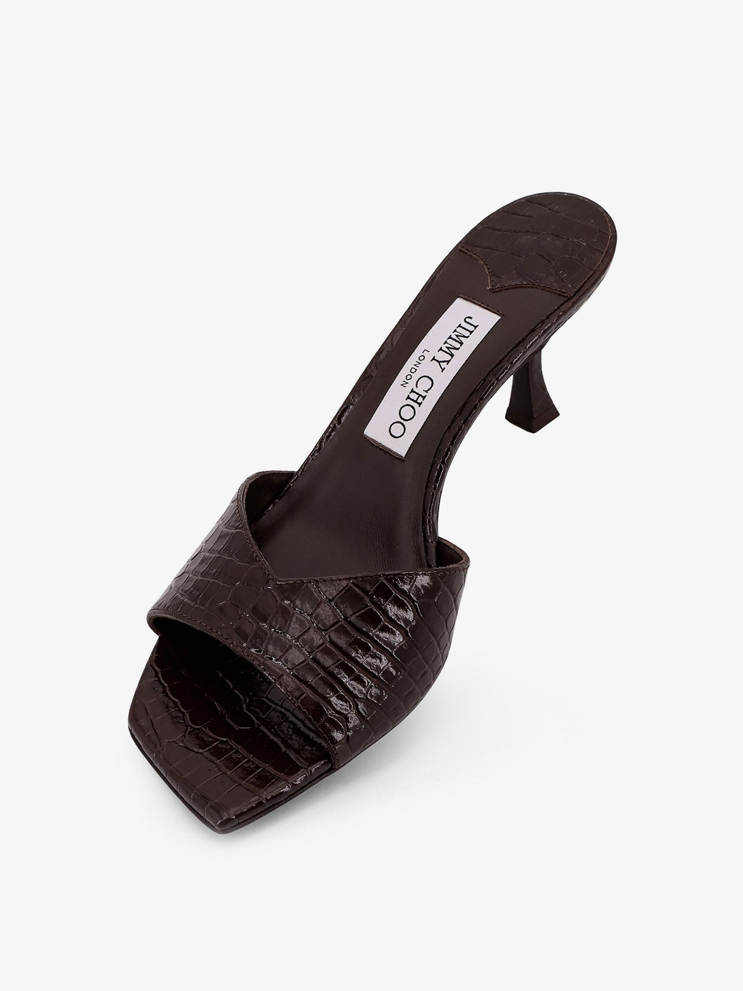 Jimmy Choo Skye Printed Leather Sandals - 4