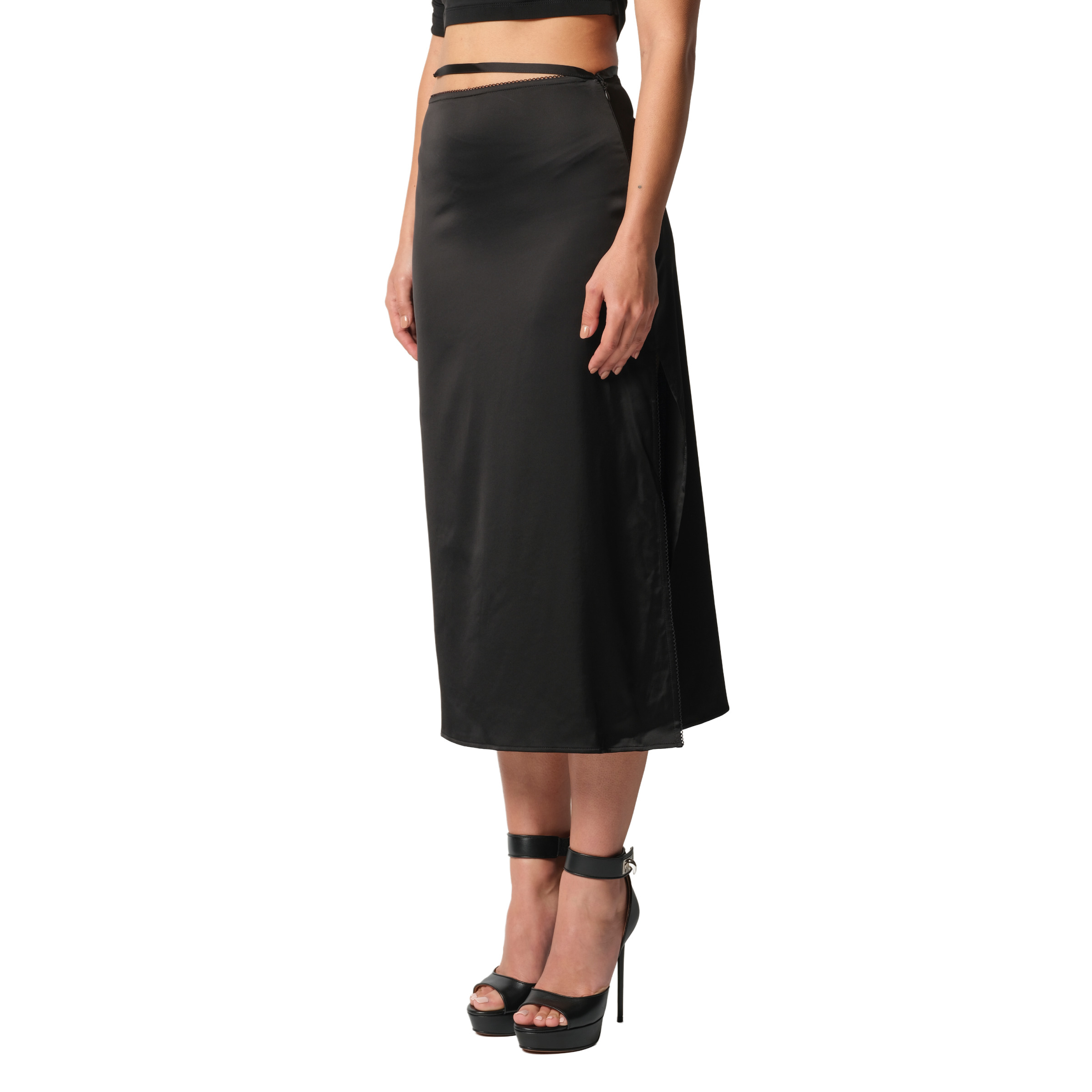 La Jupe Notte in Black - 5