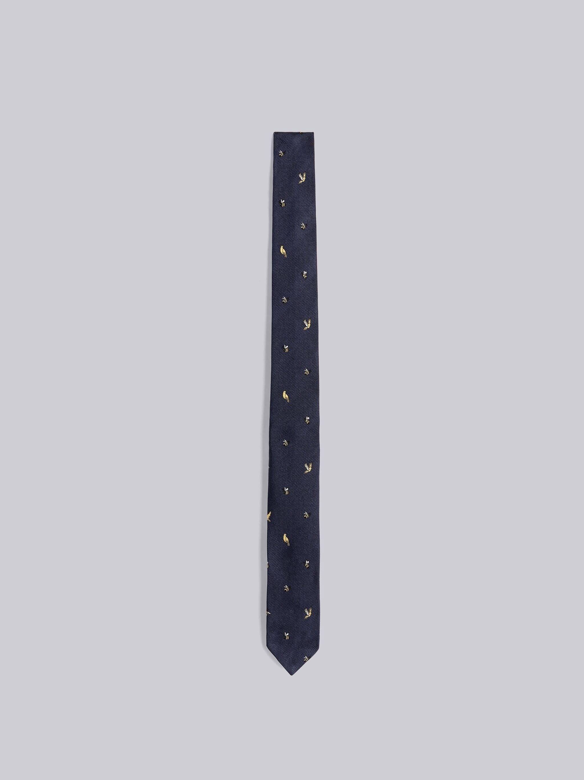 BIRDS AND BEES JACQUARD CLASSIC TIE - 1
