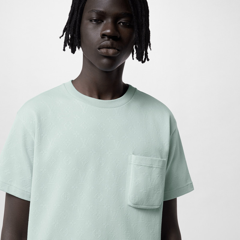 3D Pocket Monogram Cotton T-Shirt 4