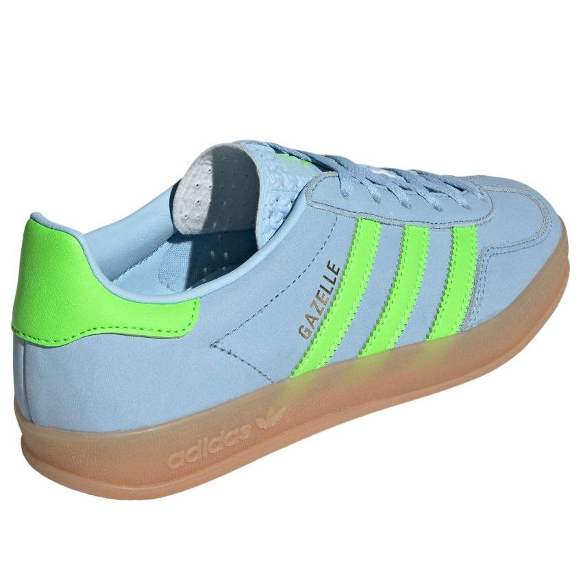 (WMNS) adidas Gazelle Indoor 'Clear Sky Solar Green' JI1372 - 4