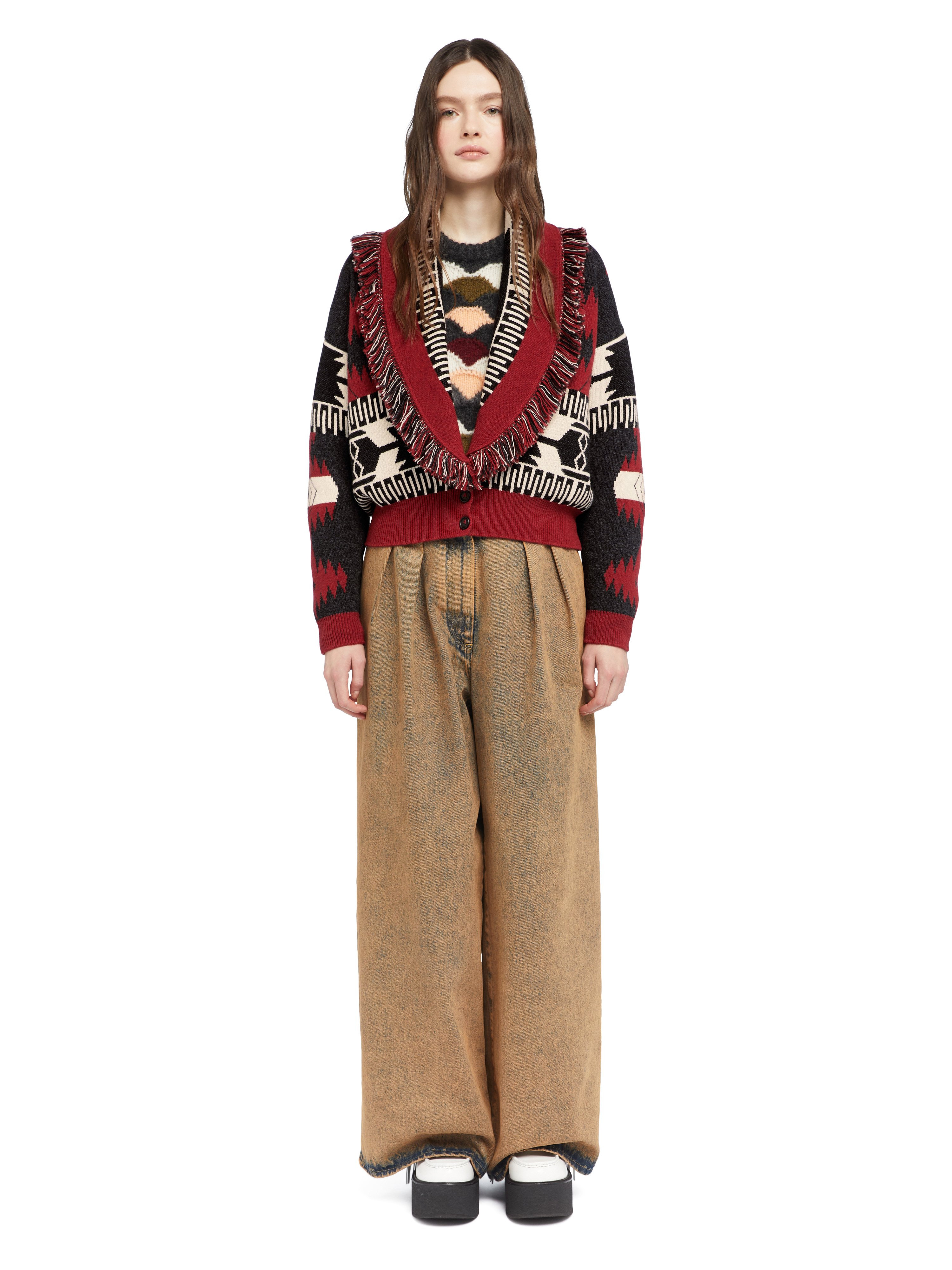 Icon Jacquard Cardi-Bomber - 4