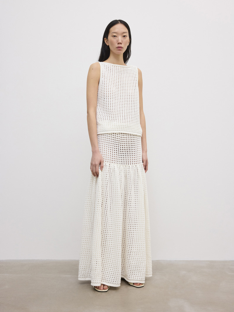 Open Knit top 1