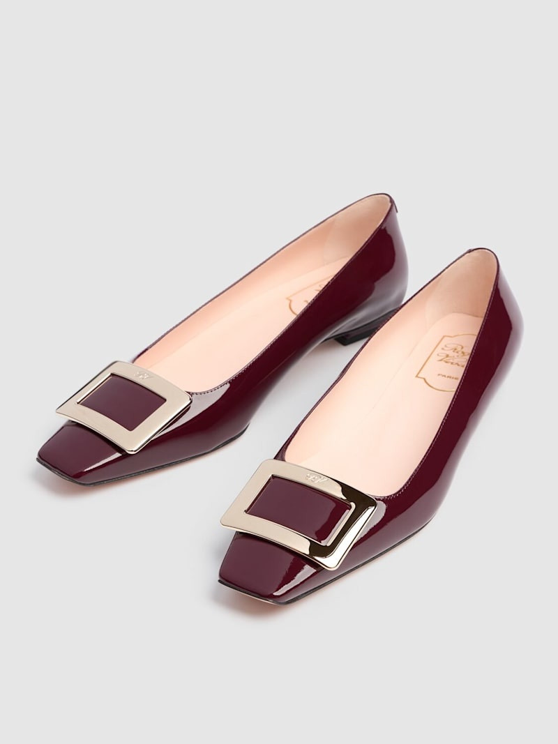 Roger Vivier 25mm Belle Vivier leather ballerinas outlook