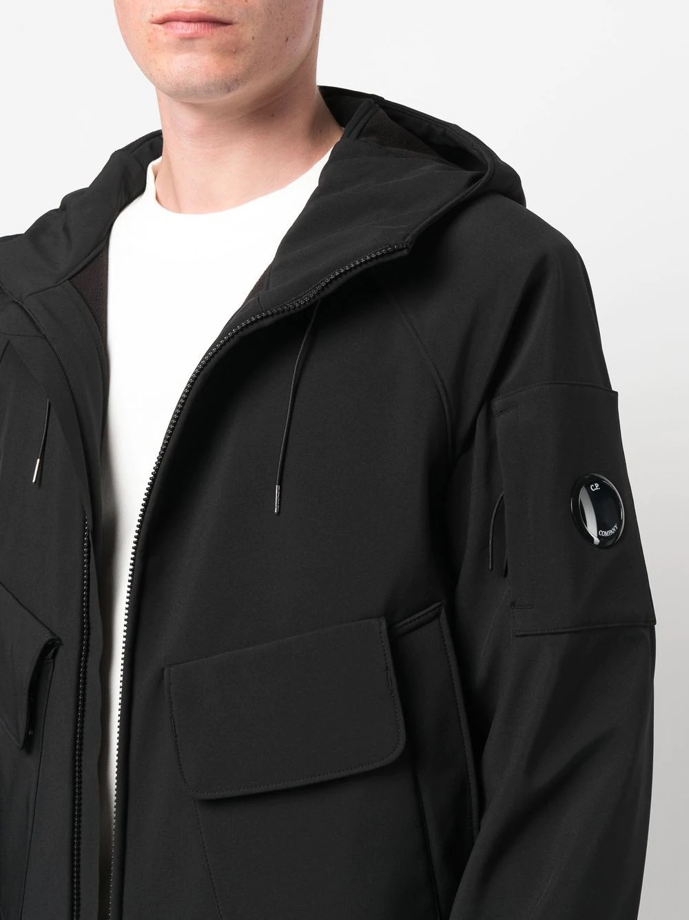 zip-up hooded jacket - 5