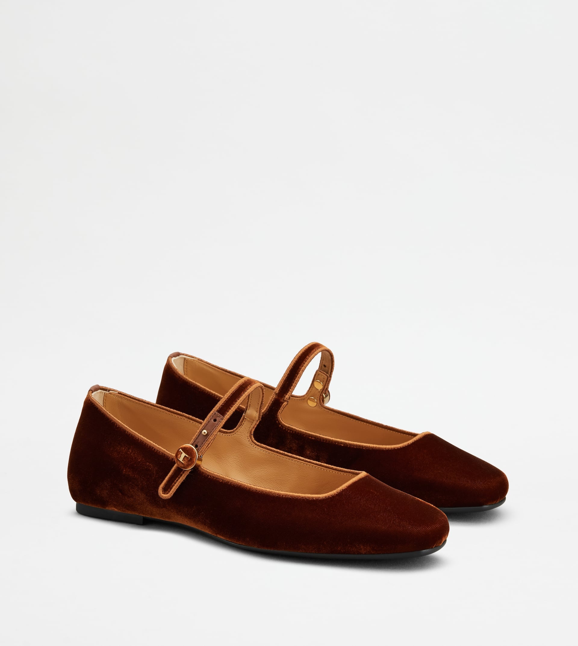 BALLERINAS IN VELVET - BROWN - 2
