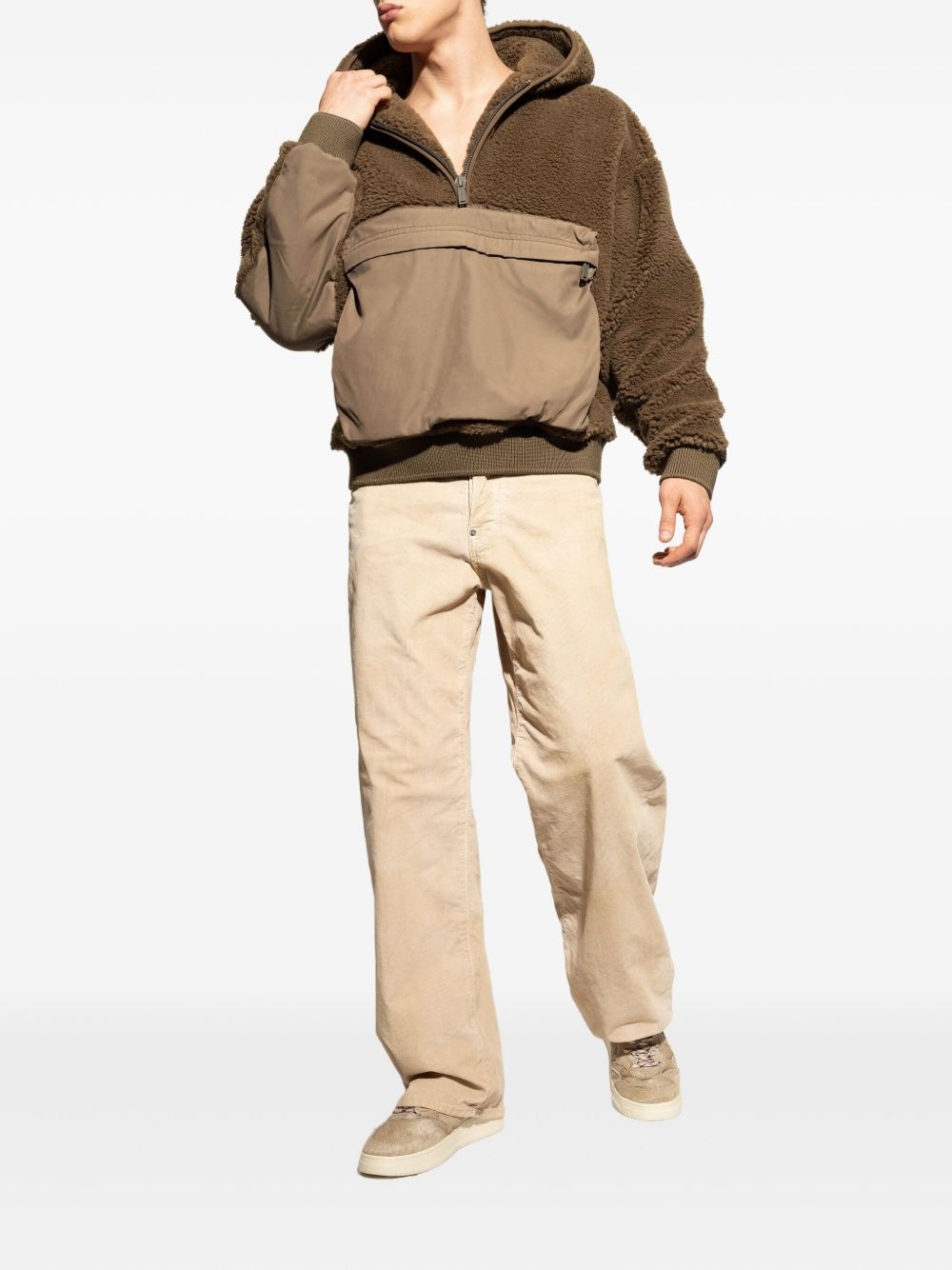 fleece hoodie - 2