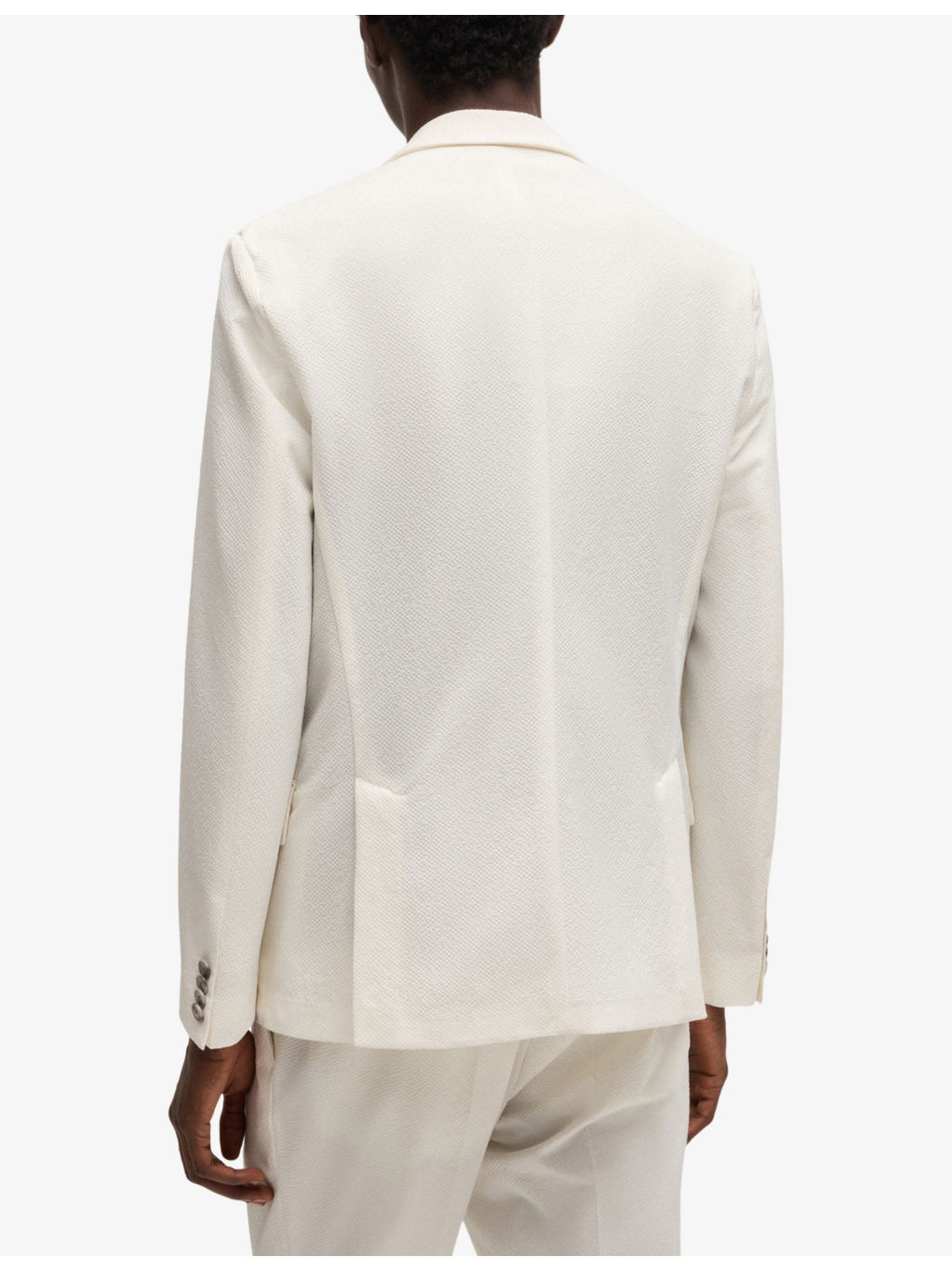 Slim-Fit Single-Breasted Woven Suit - 4