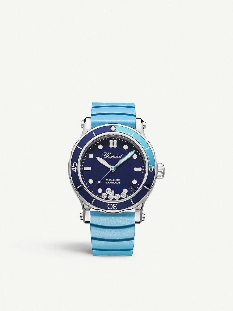 Happy Ocean stainless steel and diamond watch - 1