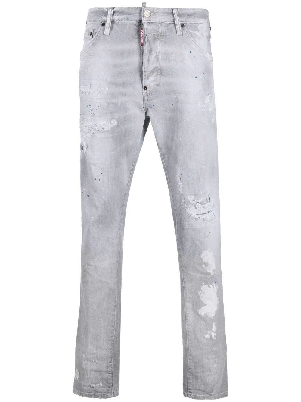 rippeddetail 데님 청바지 - 1