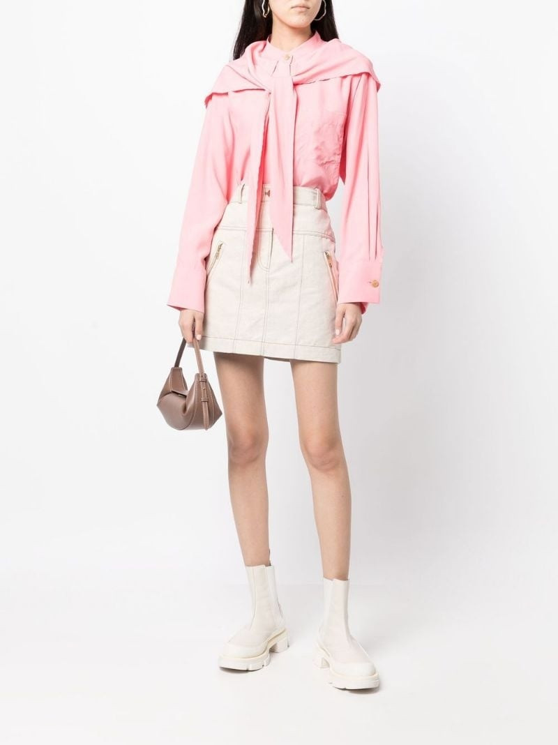 3.1 Phillip Lim high-waisted mini skirt outlook