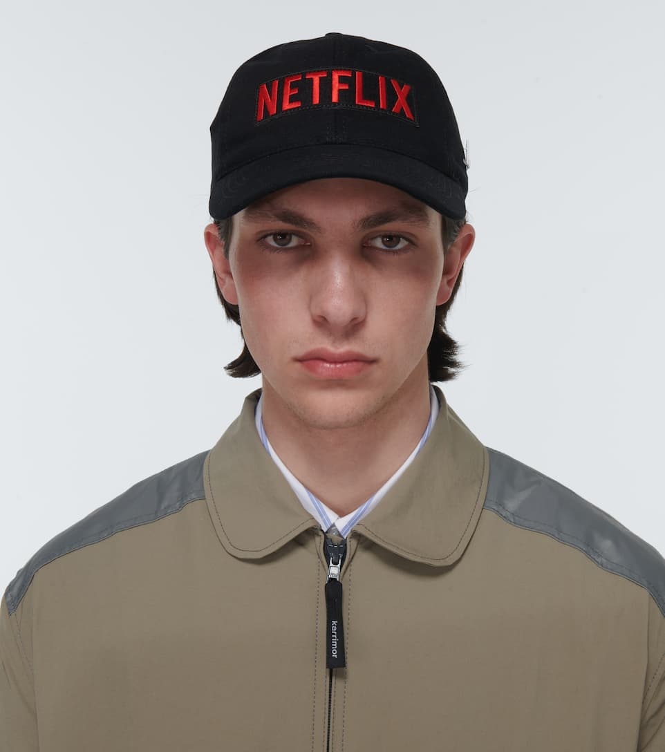 Junya Watanabe MAN x Netflix® embroidered cap | mytheresa