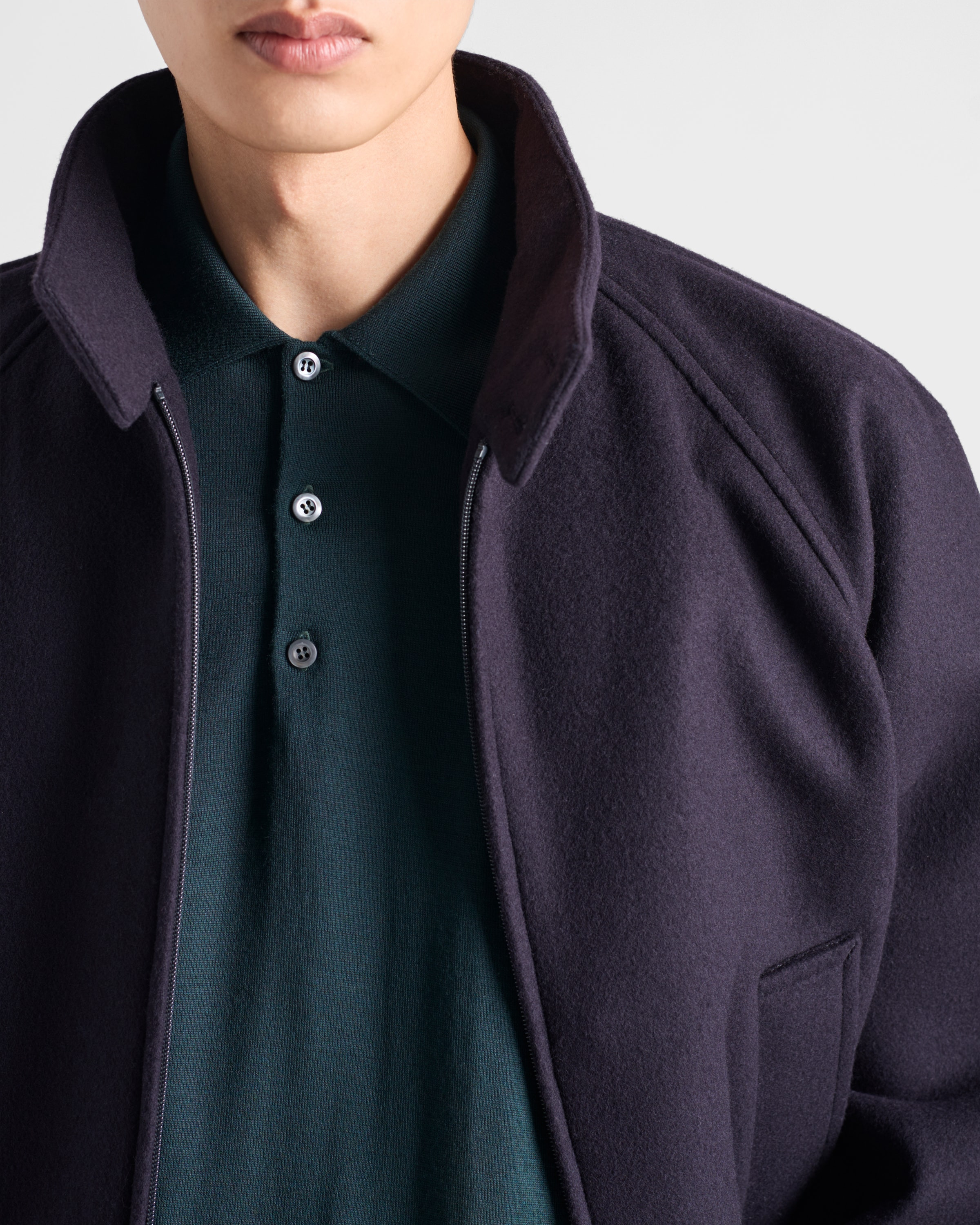 Superfine wool polo shirt - 6