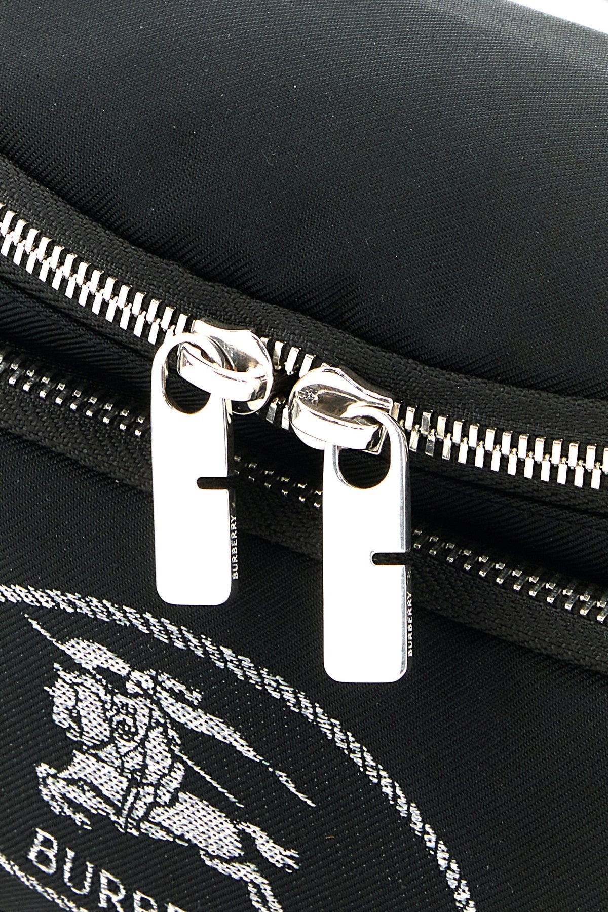 Black canvas belt bag - 4
