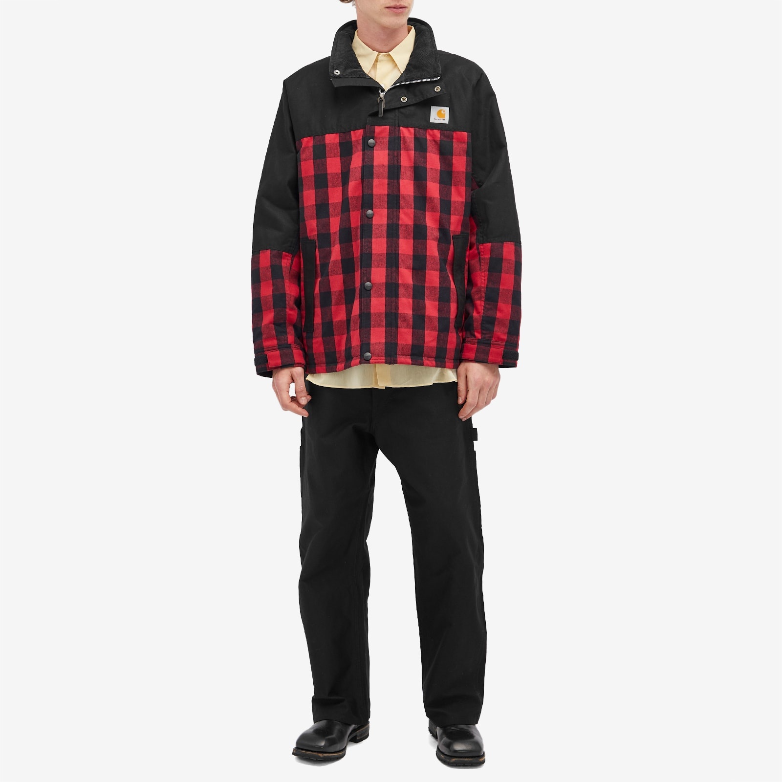 Junya Watanabe MAN Junya Watanabe MAN x Carhartt Check Waxed
