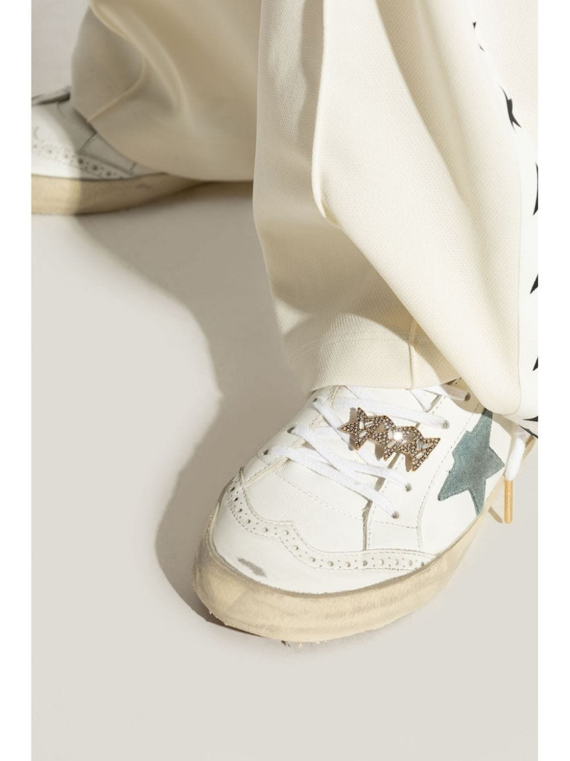 Golden Goose crystal-embellished lace accessory outlook