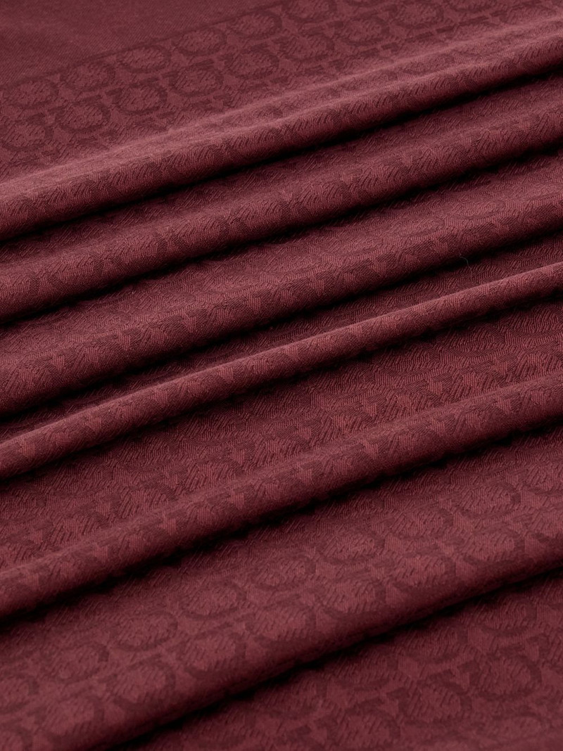 FERRAGAMO jacquard-logo scarf outlook